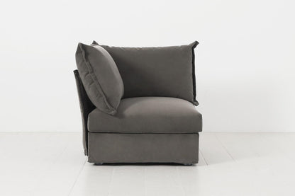 Eckmodul für modulares Sofa Model 06, Elefantengrau