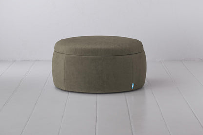 Polsterhocker 01, Elefantengrau