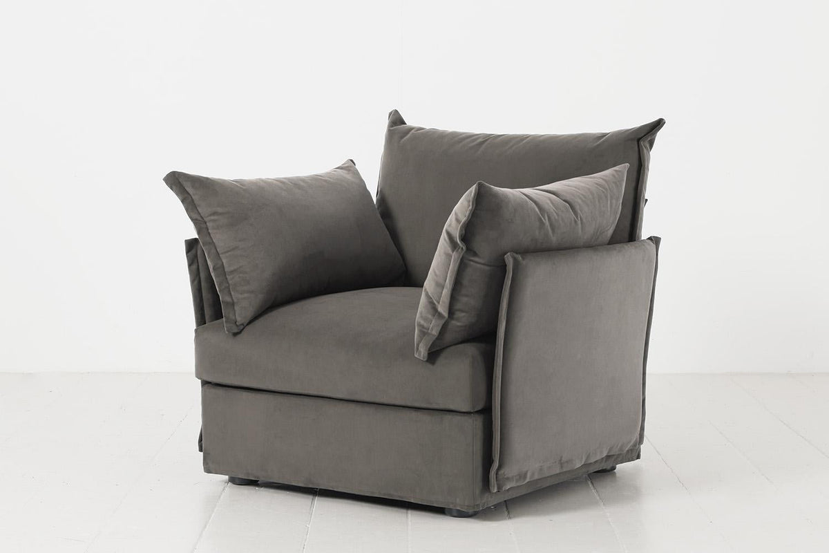 Sessel Model 06, Elefantengrau