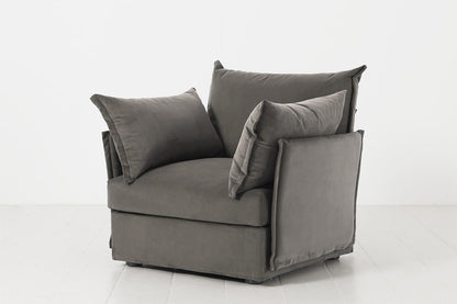 Sessel Model 06, Elefantengrau