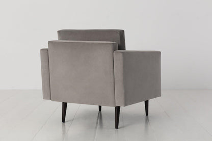 Sessel Model 01, Elefantengrau