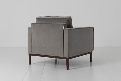 Sessel Model 02, Elefantengrau