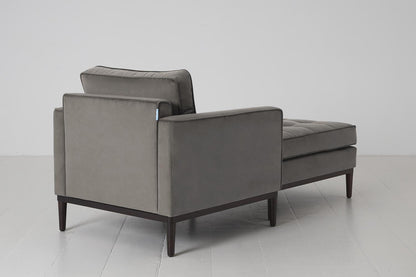 Chaiselongue Model 02, Elefantengrau