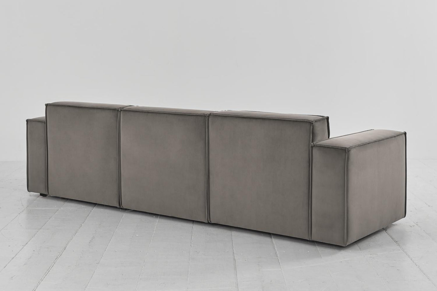 Dreisitzer-Sofa Model 03, Elefantengrau