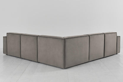 Model 03 Corner Sofa with Ottoman, Elephant