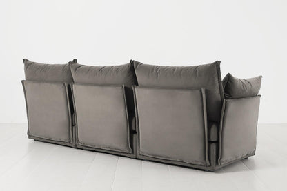 Model 06 3-Seater Sofa, Elephant