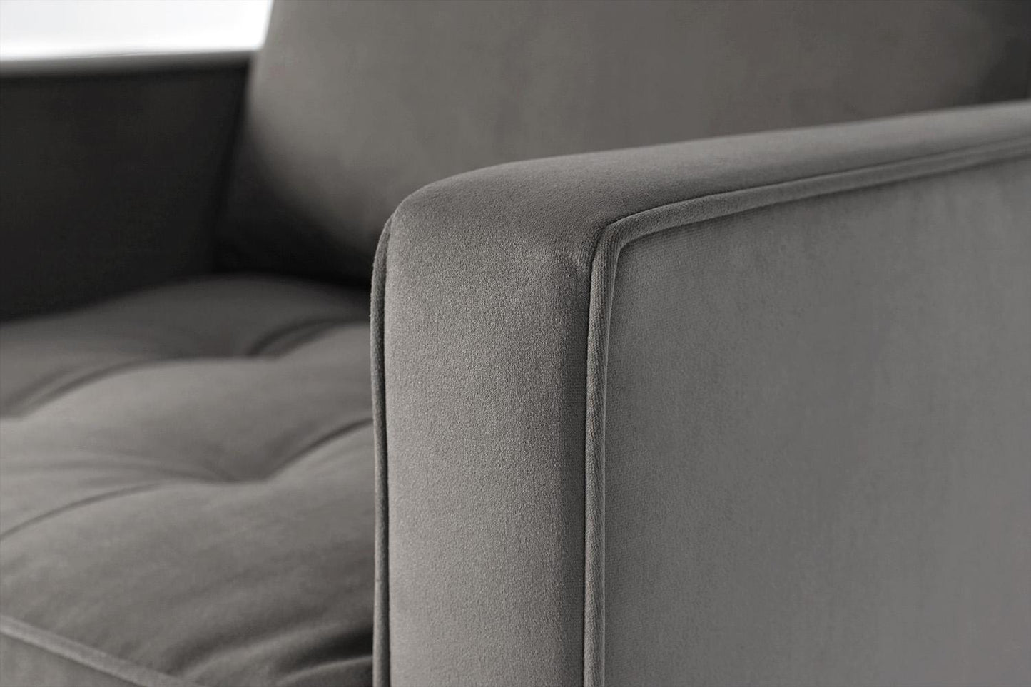 Chaiselongue Model 02, Elefantengrau