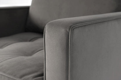 Chaiselongue Model 02, Elefantengrau