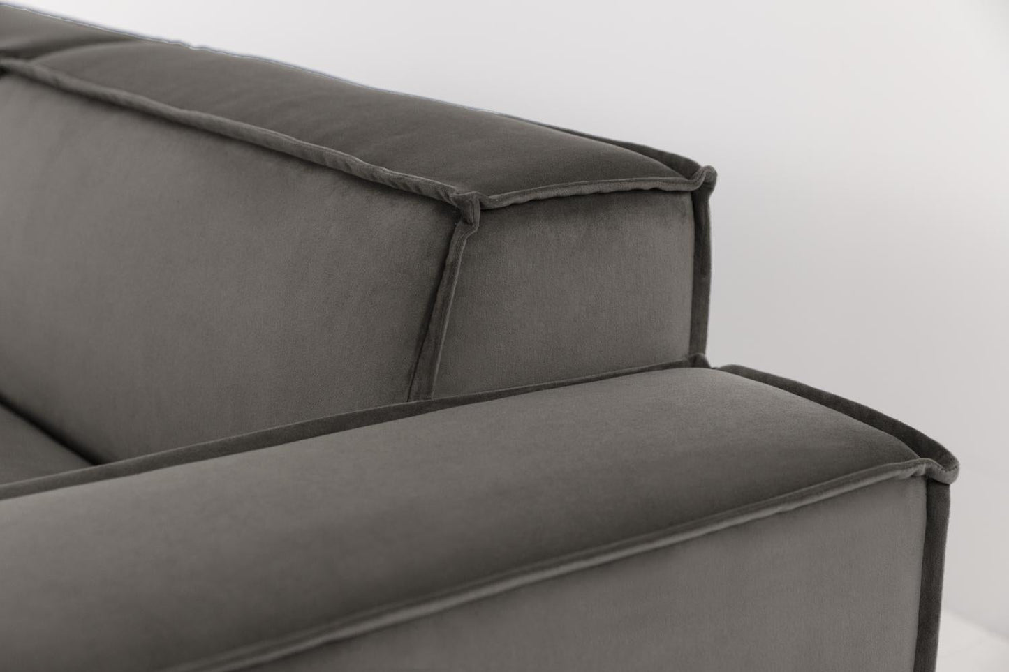 Model 03 2-Seater Right Chaise Sofa, Elephant