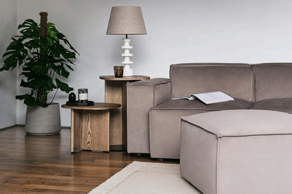 Model 03 3-Seater Left Chaise Sofa, Elephant