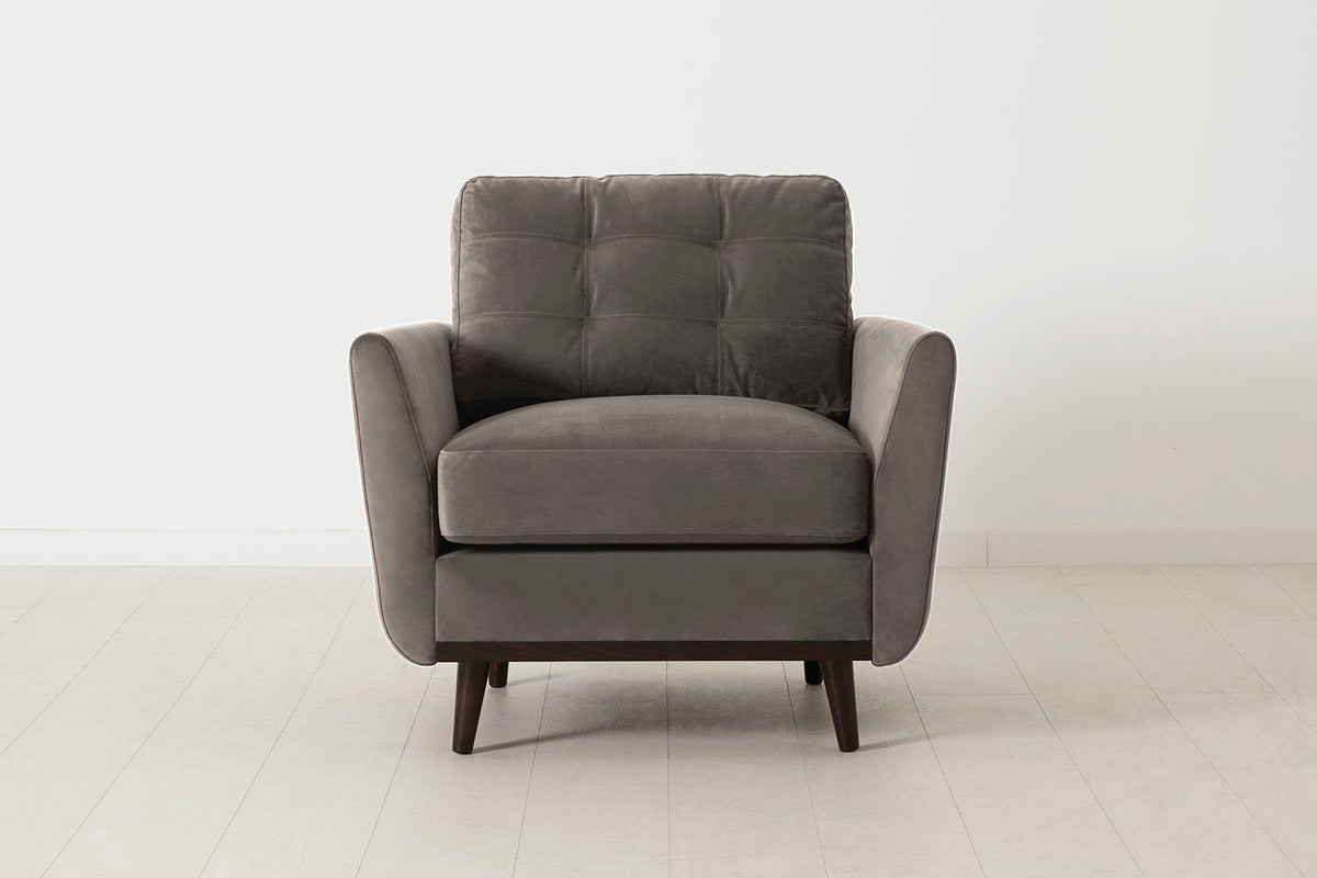 Sessel Model 10, Elefantengrau
