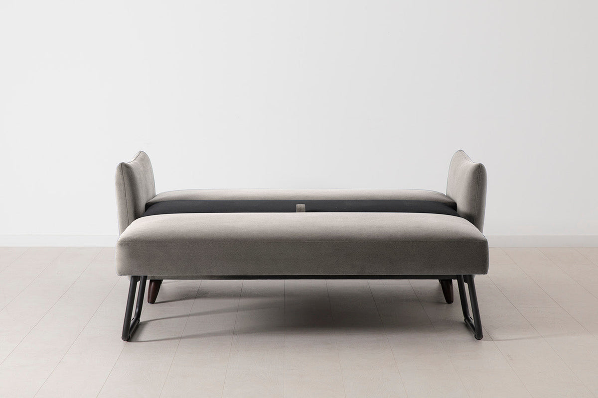 2,5-Sitzer-Schlafsofa Model 08, Elefantengrau