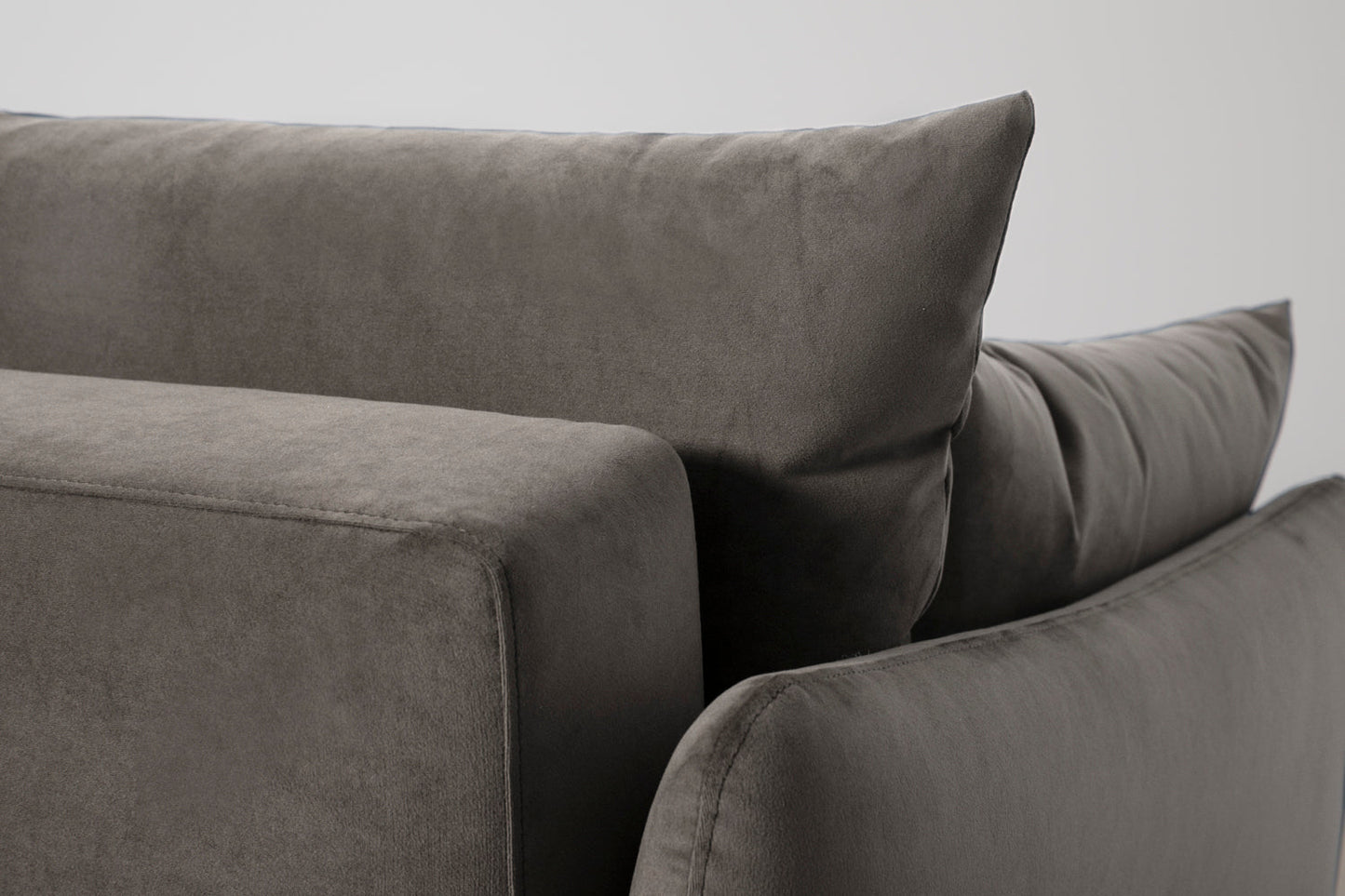 2,5-Sitzer-Schlafsofa Model 08, Elefantengrau