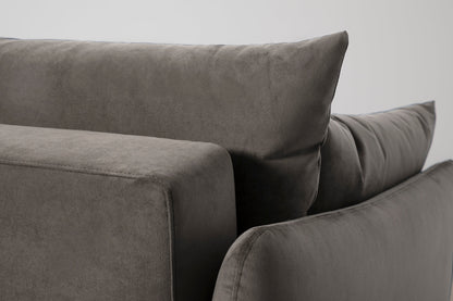 2,5-Sitzer-Schlafsofa Model 08, Elefantengrau