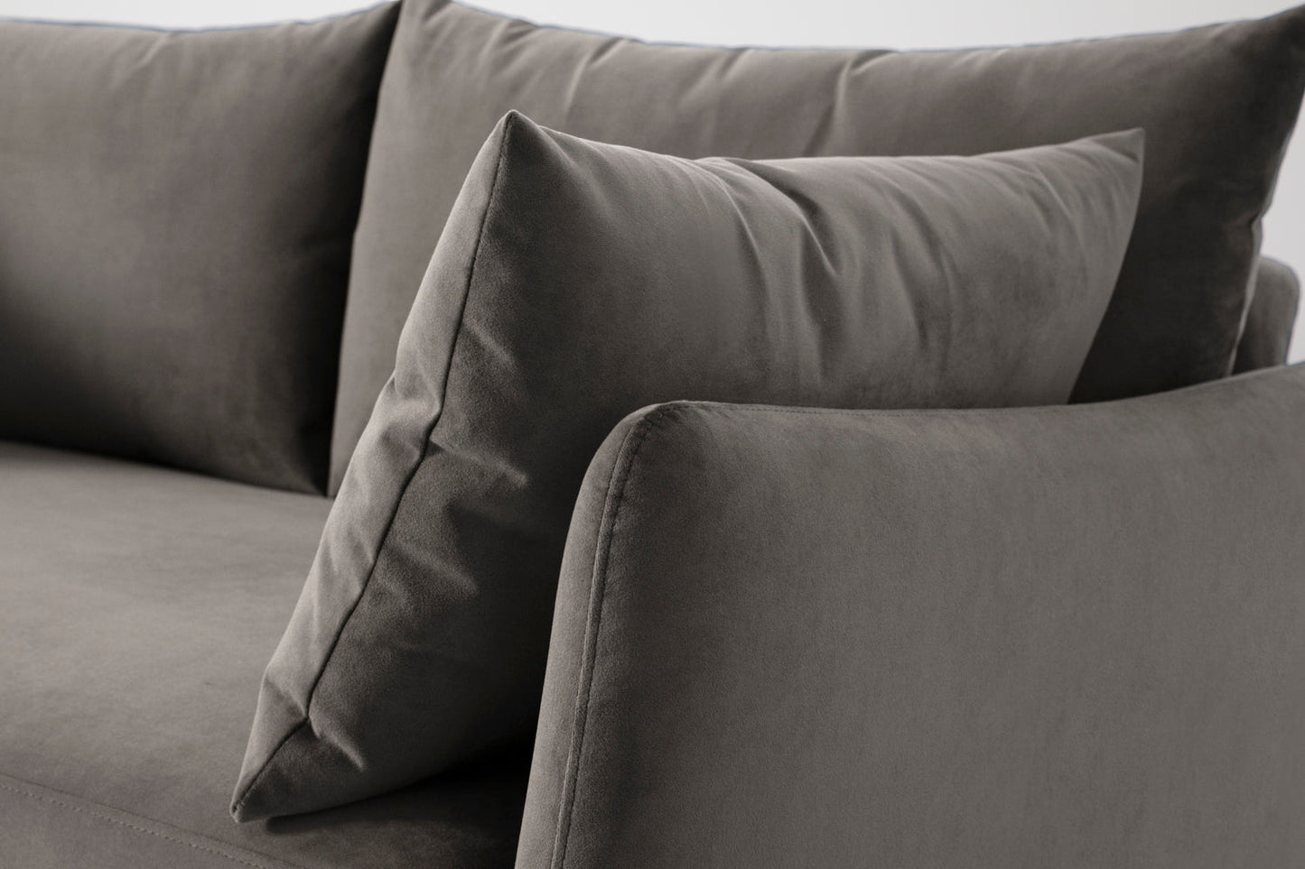 2,5-Sitzer-Schlafsofa Model 08, Elefantengrau