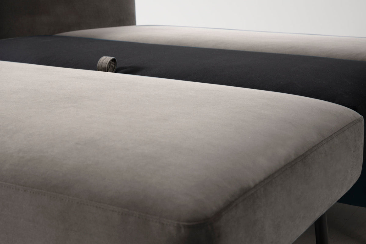 2,5-Sitzer-Schlafsofa Model 08, Elefantengrau