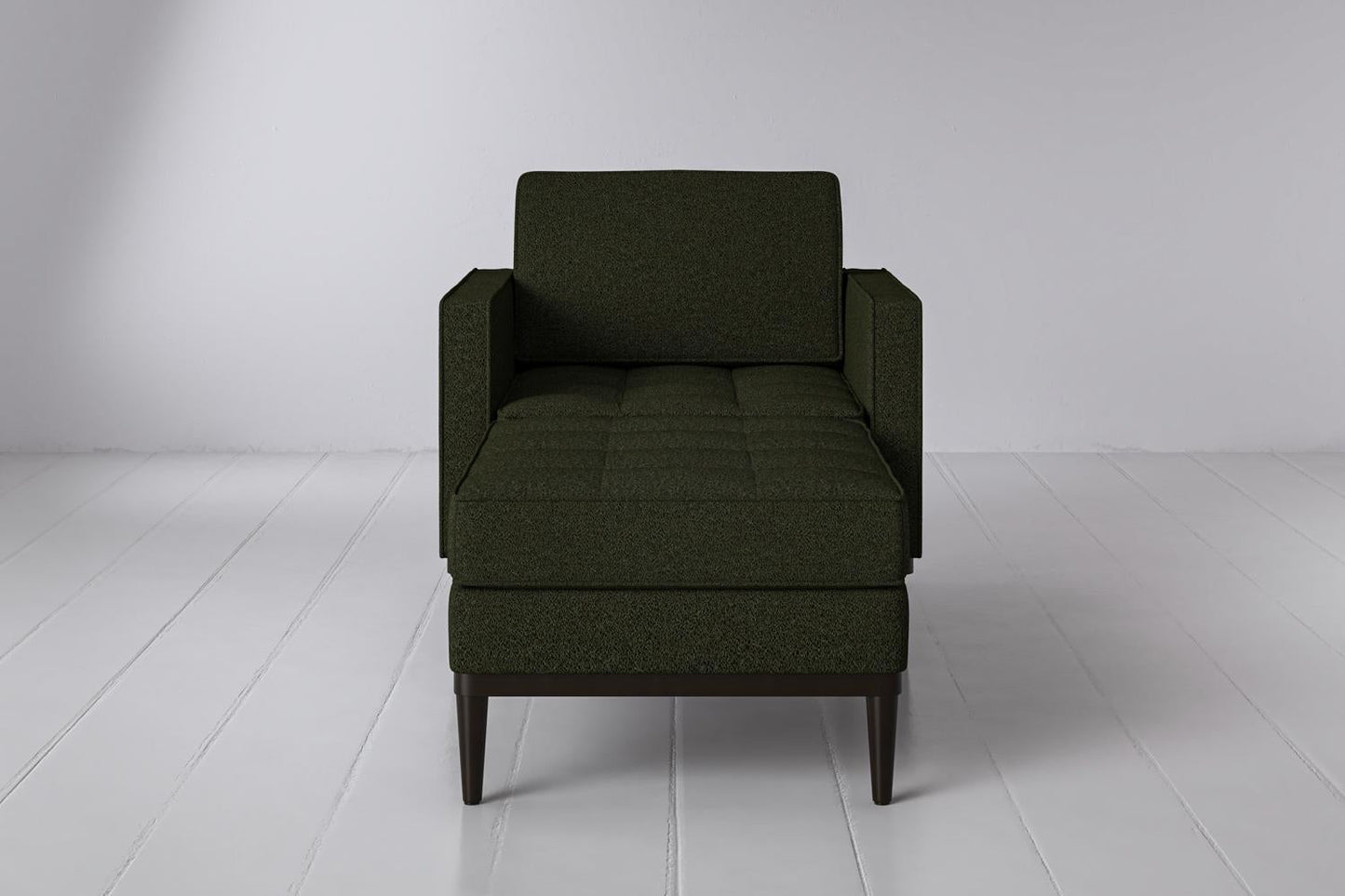 Chaiselongue Model 02, Farngrün