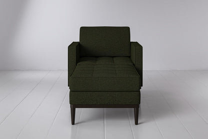 Chaiselongue Model 02, Farngrün