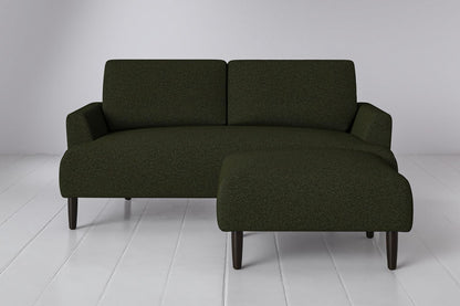Model 05 Zweisitzer Sofa mit Hocker