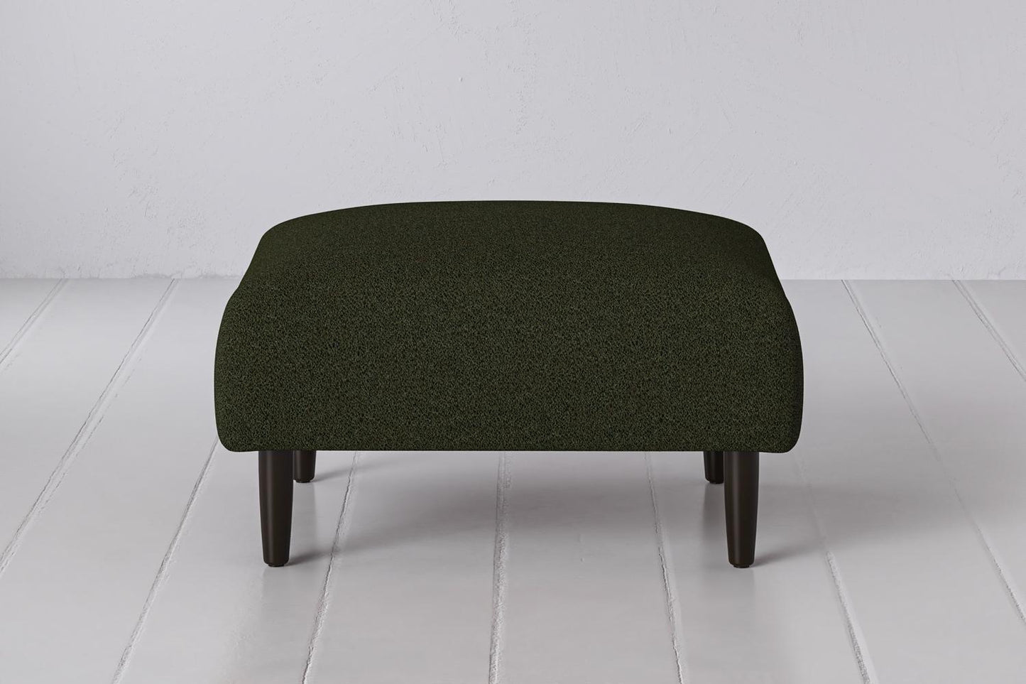 Polsterhocker Model 05, Farngrün