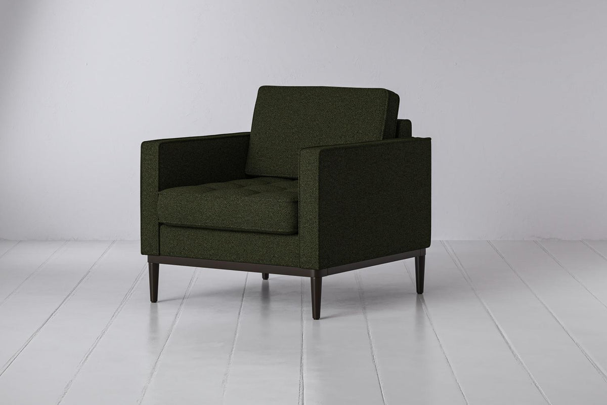Sessel Model 02, Farngrün