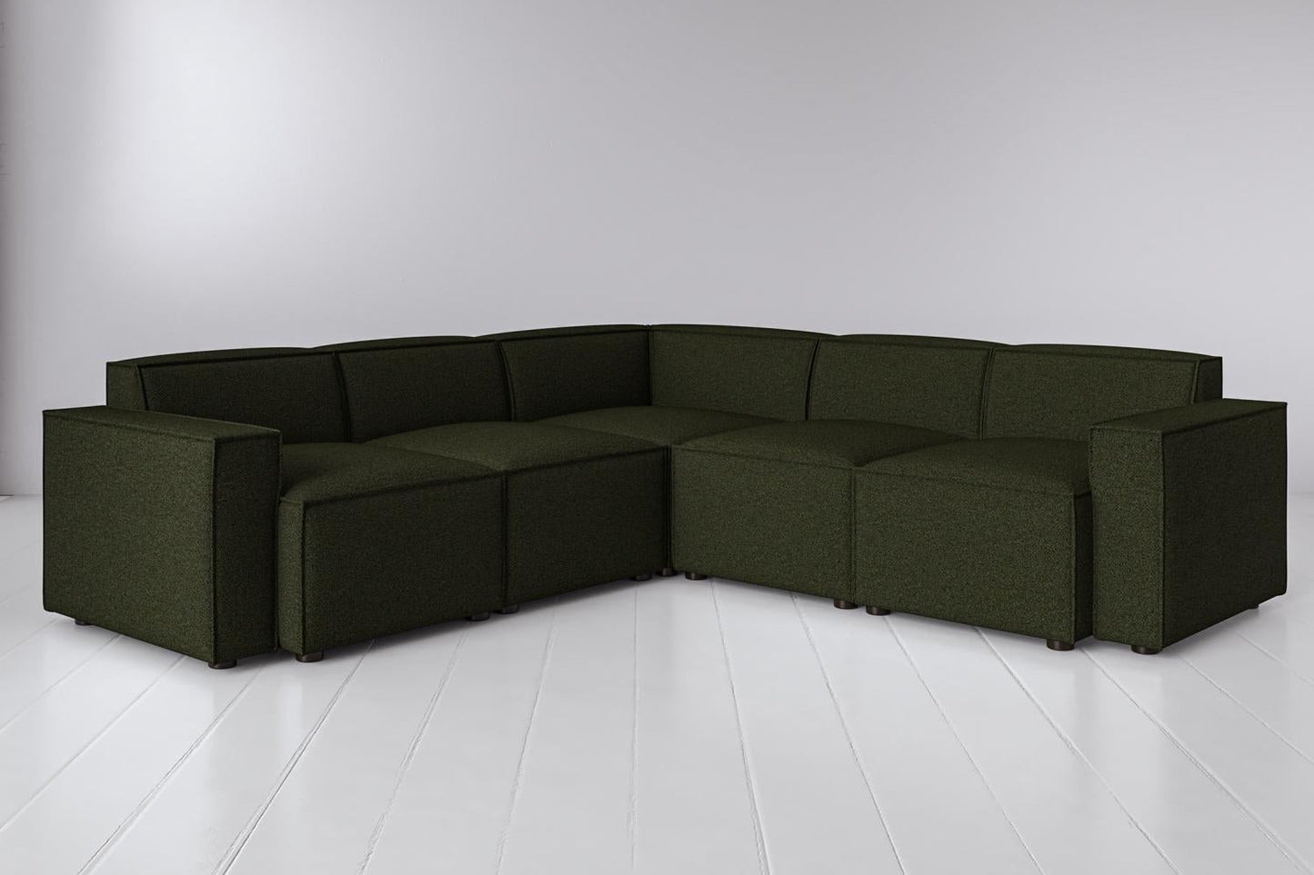 Ecksofa Model 03, Farngrün