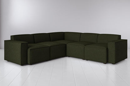 Ecksofa Model 03, Farngrün