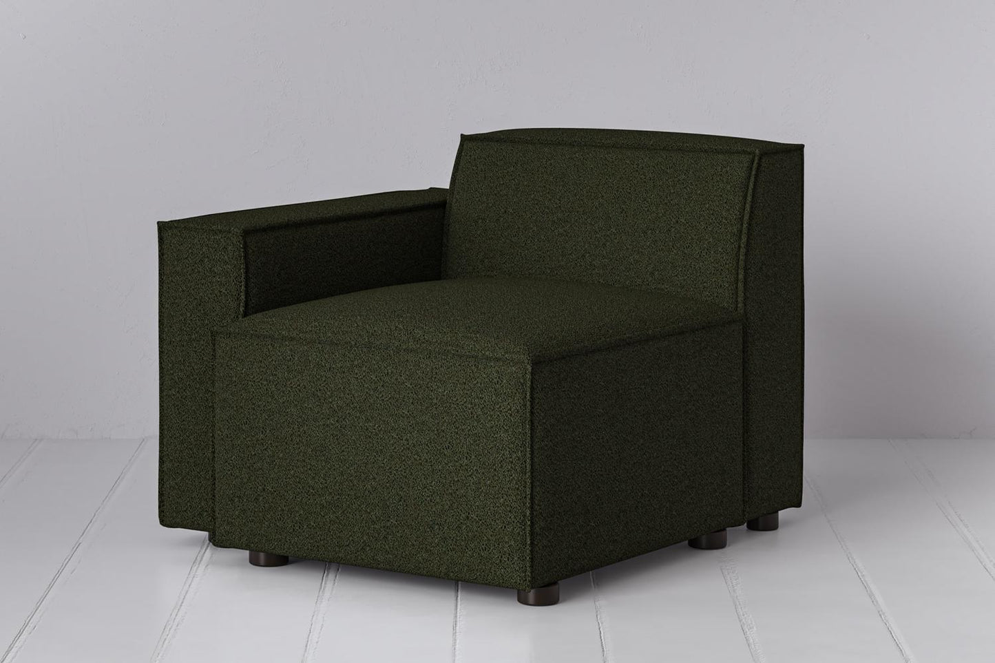 Model 03 Left Arm Sofa Module, Fern