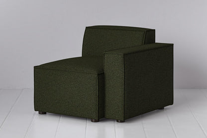 Model 03 Right Arm Sofa Module, Fern