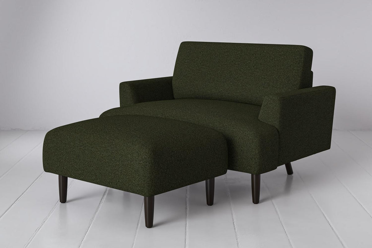 Chaiselongue Model 05, Farngrün