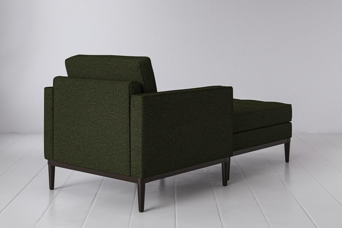 Chaiselongue Model 02, Farngrün