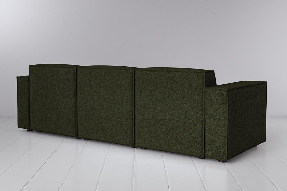 Dreisitzer-Sofa Model 03, Farngrün