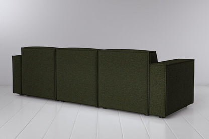 Dreisitzer-Sofa Model 03, Farngrün