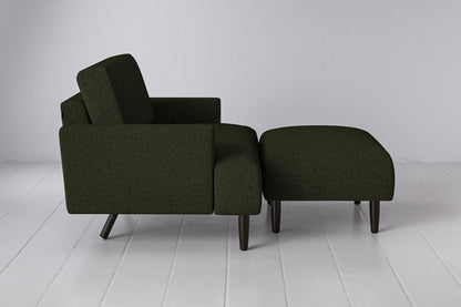 Chaiselongue Model 05, Farngrün