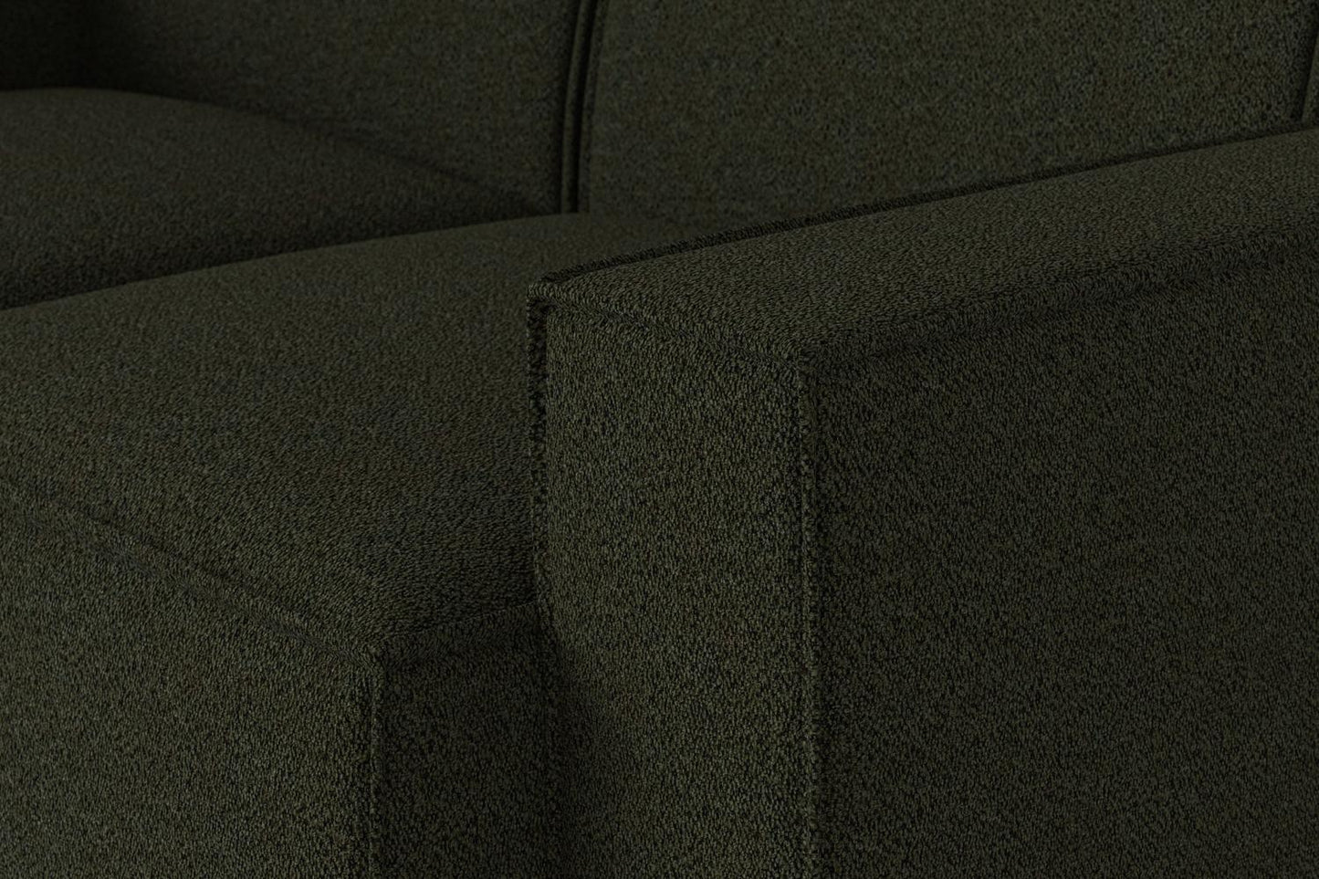 Dreisitzer-Sofa Model 03, Farngrün