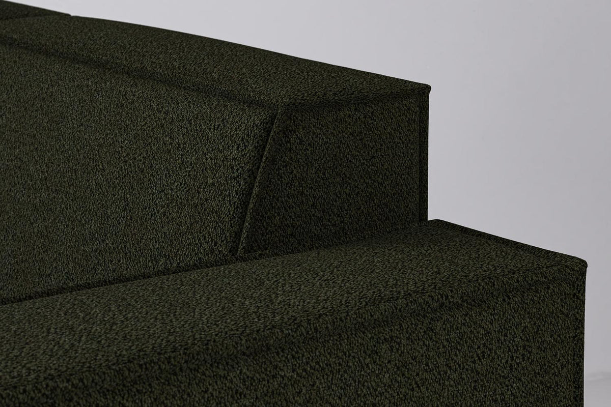 Dreisitzer-Sofa Model 03, Farngrün