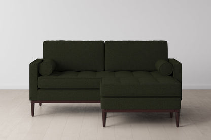 2-Seater Sofa in green bouclé