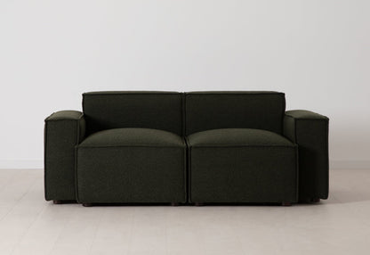 Zweisitzer-Sofa Model 03, Farngrün