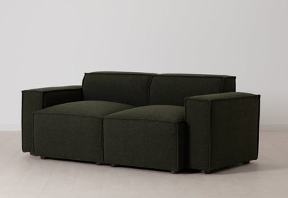 Zweisitzer-Sofa Model 03, Farngrün