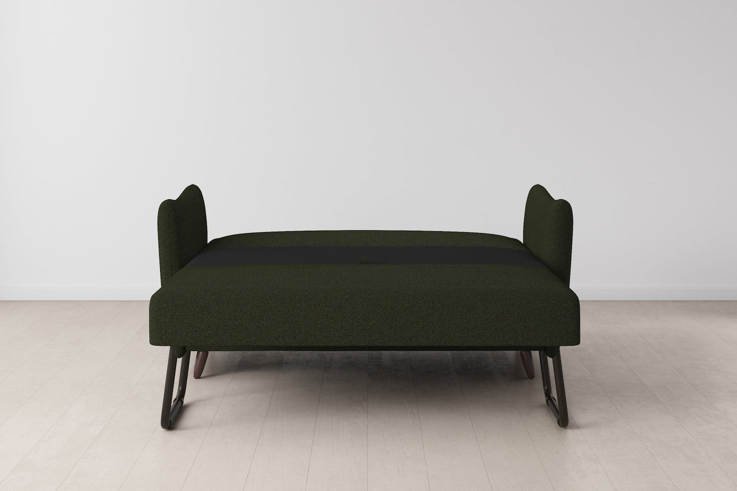 Model 08 Zweisitzer-Schlafsofa , Farngrün