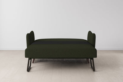 Model 08 Zweisitzer-Schlafsofa , Farngrün