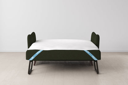 Model 08 Zweisitzer-Schlafsofa , Farngrün