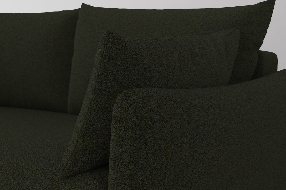 Model 08 Zweisitzer-Schlafsofa , Farngrün