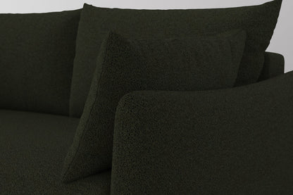 Model 08 Zweisitzer-Schlafsofa , Farngrün
