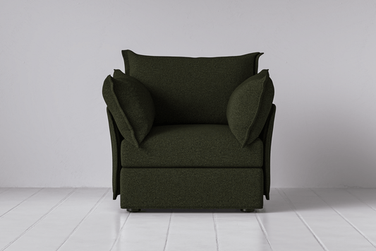 Fern Image 1 - Model 06 Armchair in Fern Front View