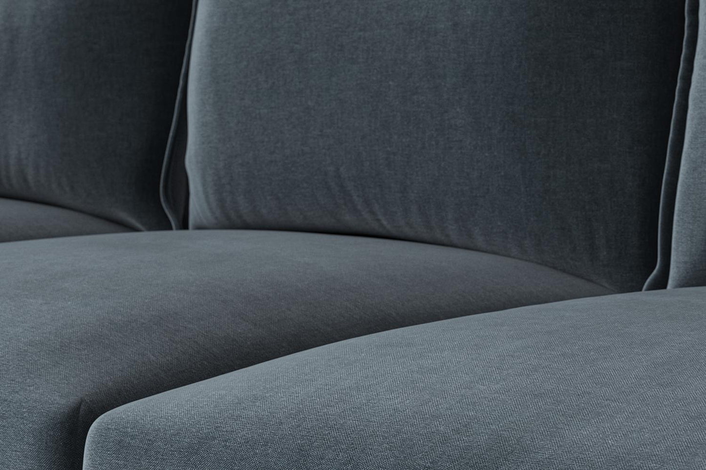 Model 06 3-Seater Right Chaise Sofa, Hydro