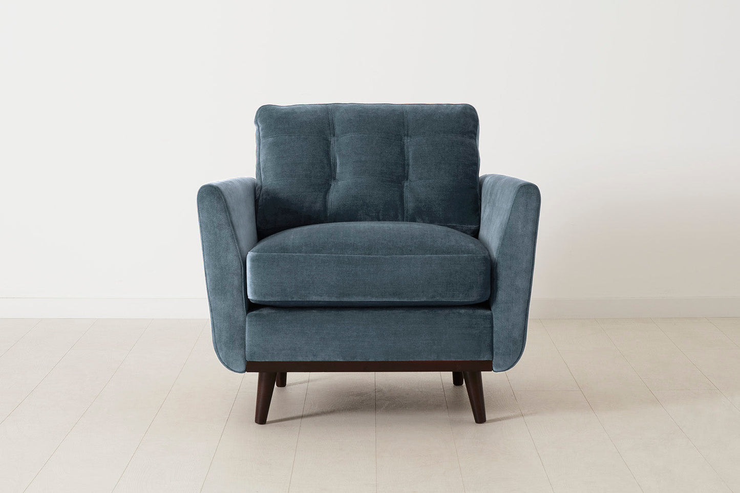 Sessel Model 10, Wasserblau