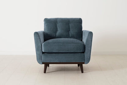 Sessel Model 10, Wasserblau