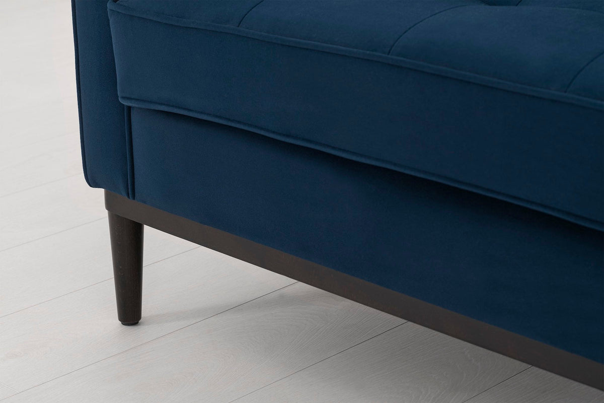 Dreisitzer-Sofa Model 02, Blaugrün