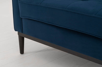 Dreisitzer-Sofa Model 02, Blaugrün